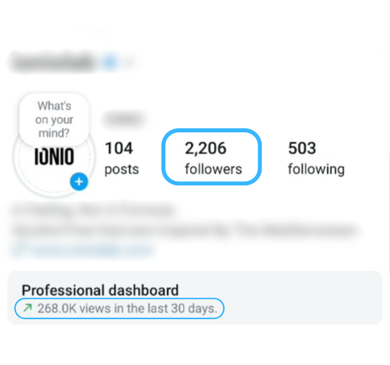 After - Client growth result 2